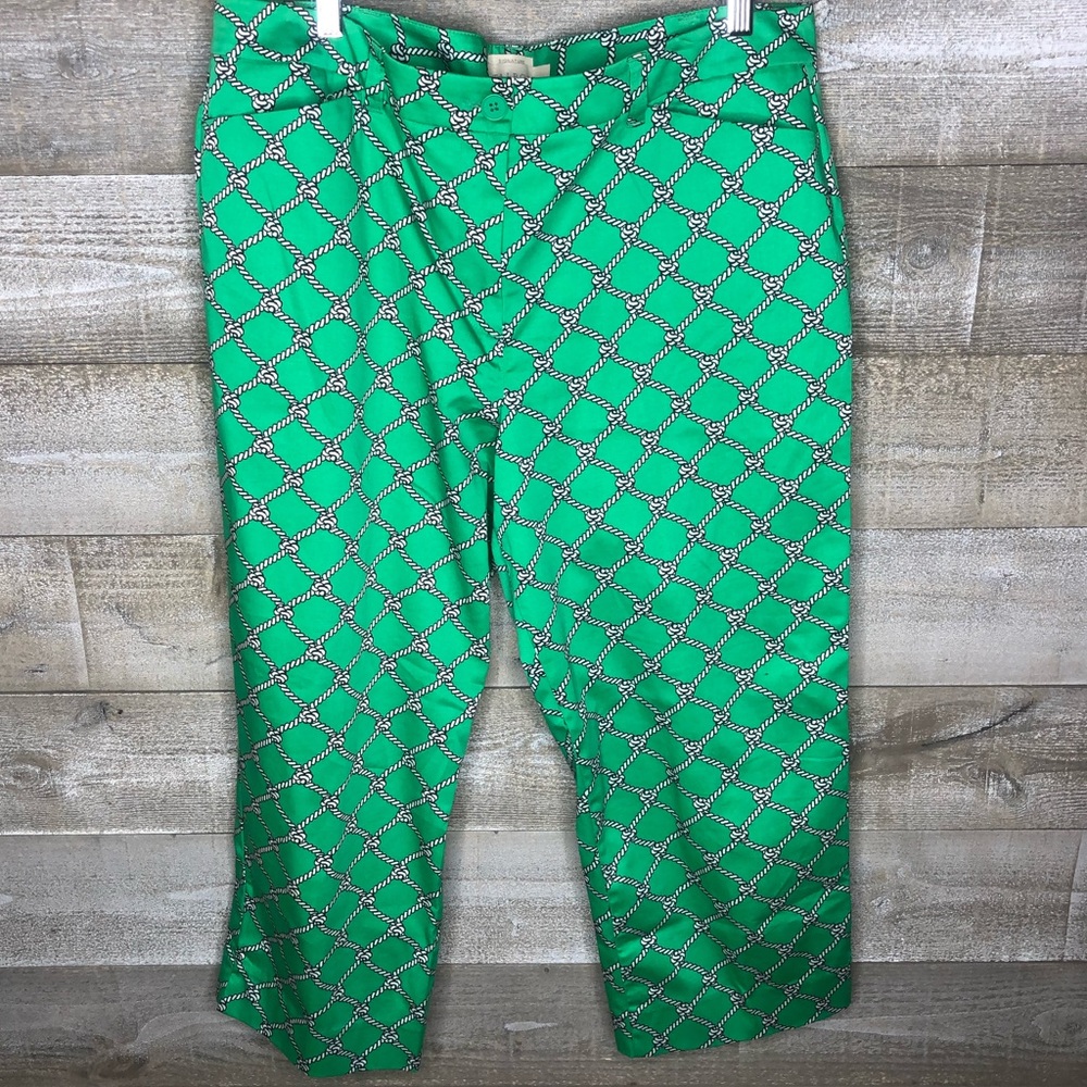 Talbots Nautical Rope Cropped Pant